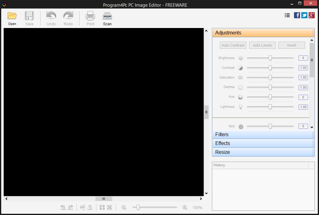 Program4Pc PC Image Editor下载,图片编辑软件,图像处理,图片编辑