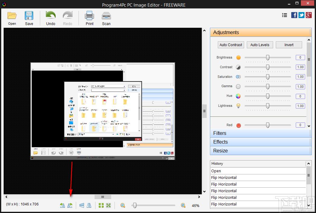 Program4Pc PC Image Editor下载,图片编辑软件,图像处理,图片编辑