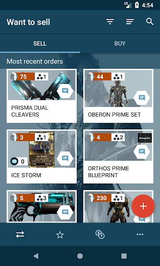 warframe market手机app下载,warframemarket,游戏交易,分析工具