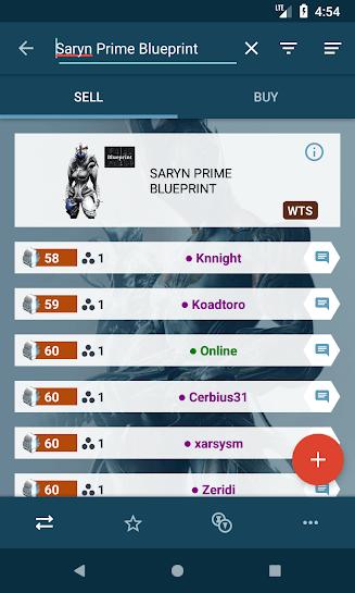 warframe market手机app下载,warframemarket,游戏交易,分析工具