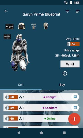 warframe market手机app下载,warframemarket,游戏交易,分析工具