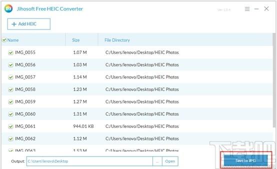 Jihosoft Free HEIC Converter下载,HEIC图片格式转换工具,图片转换