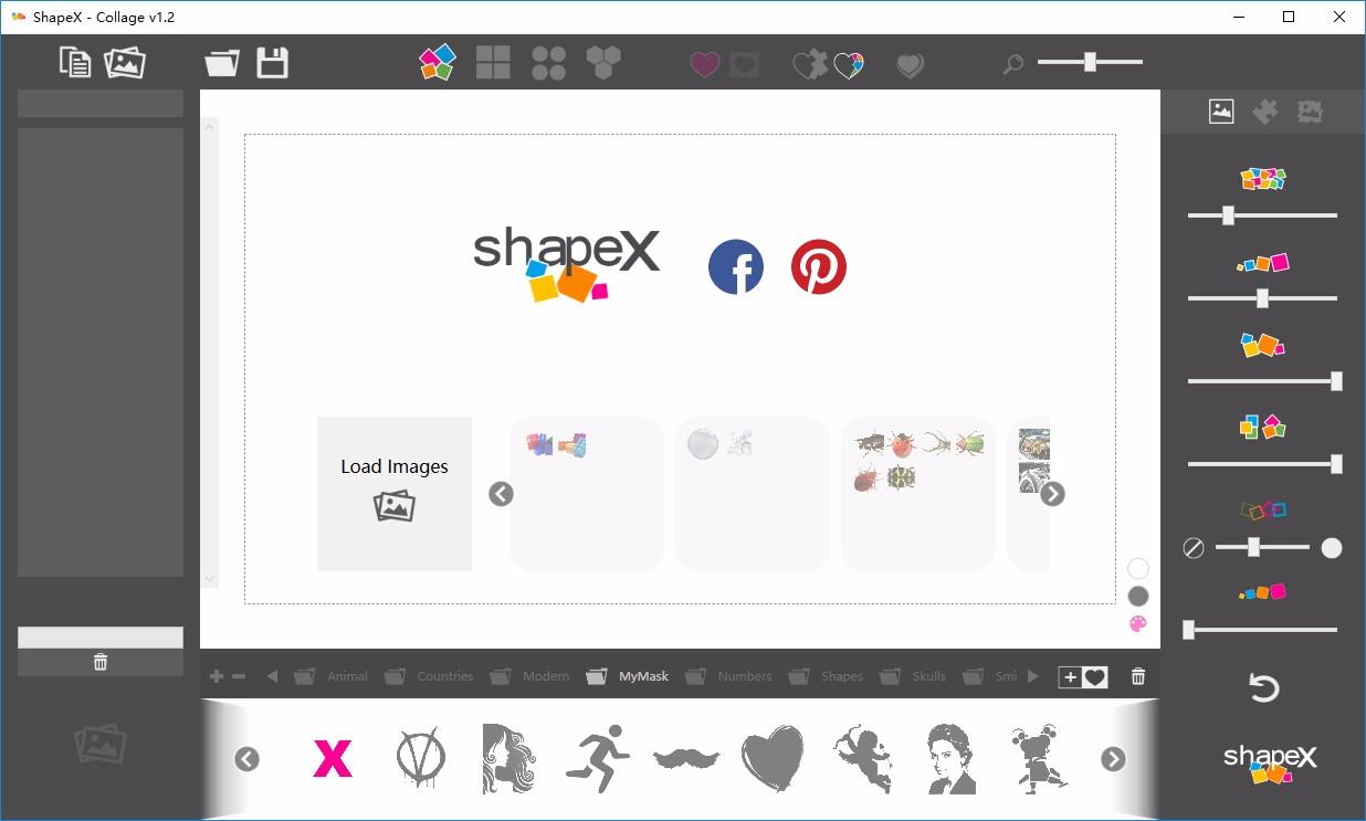 ShapeX下载,照片拼贴软件,图像处理,图片拼接
