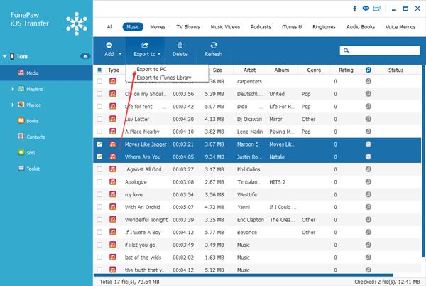 FonePaw iOS Transfer,IOS系统文件转移