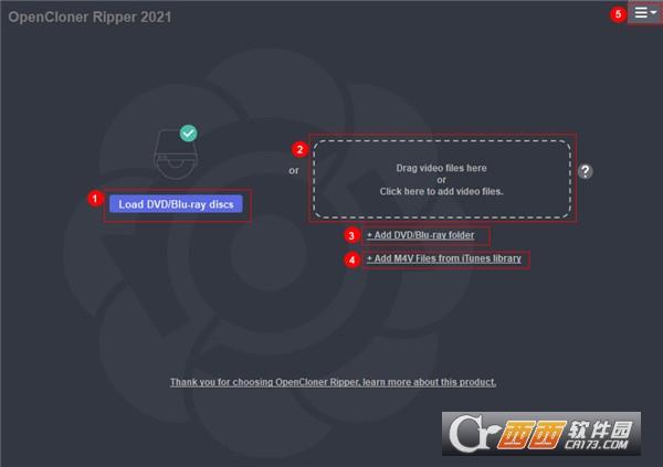 openclonerripper2021破解版,dvd翻录软件,多功能视频格式转换工具.